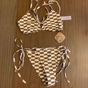 NWT two piece ‘Lisa says Gah’ bikini brand new